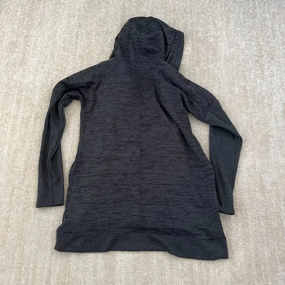 Athleta Blissful Open Front Wrap Cardigan Hoodie XS - Picture 4 of 8
